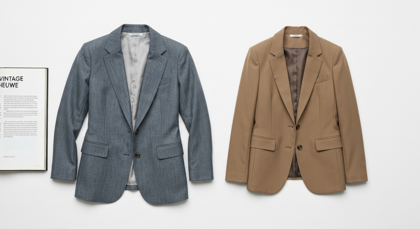 Vintage versus nieuwe blazer: welke past bij jouw garderobe?