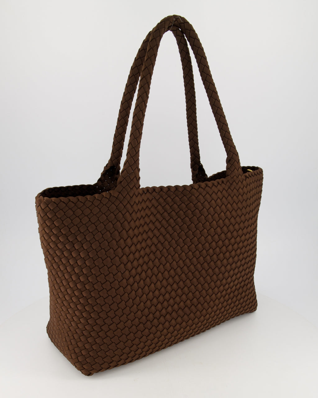 Tout Woven Bag – Dark Brown