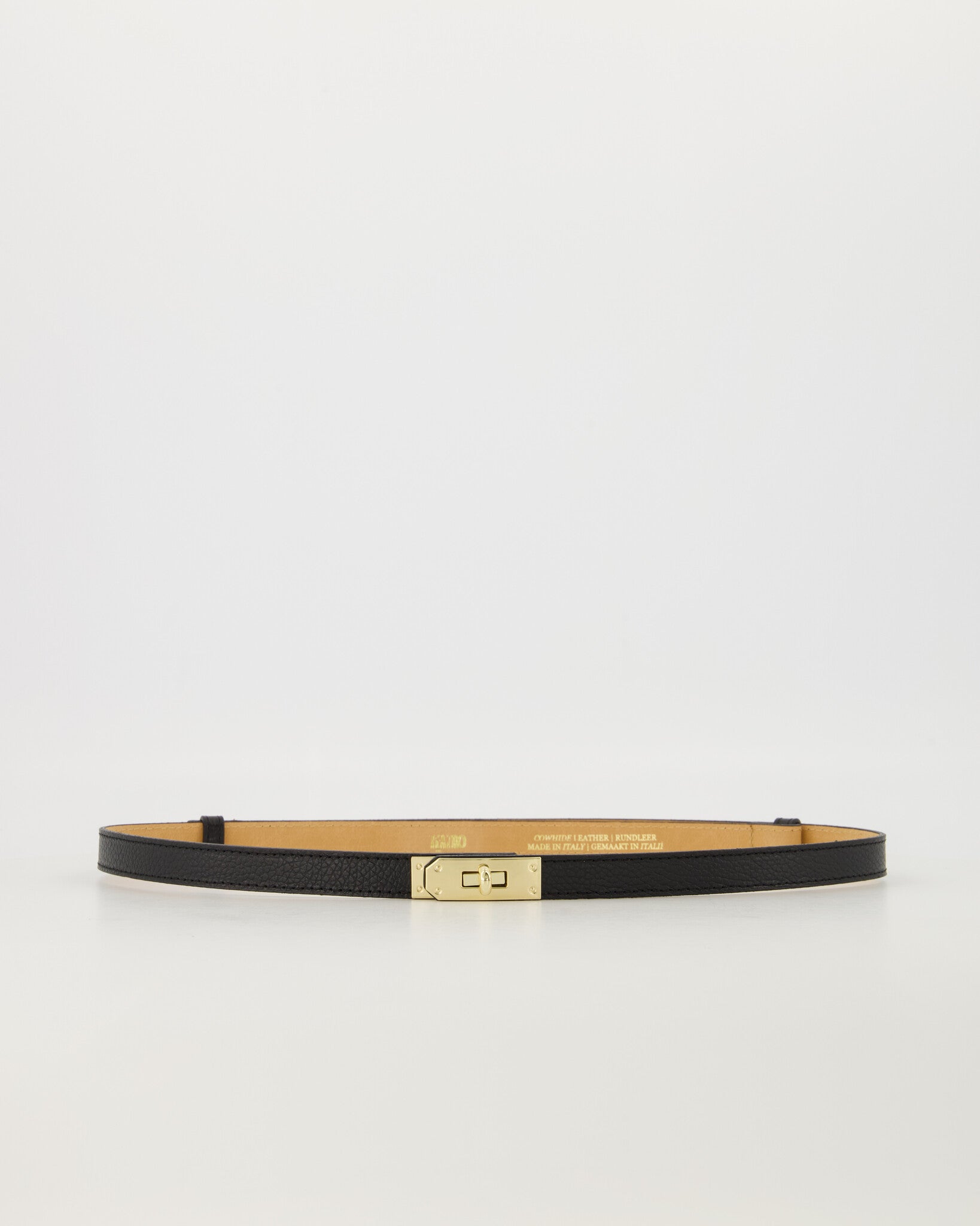 Tout Slim Belt – Dark Brown