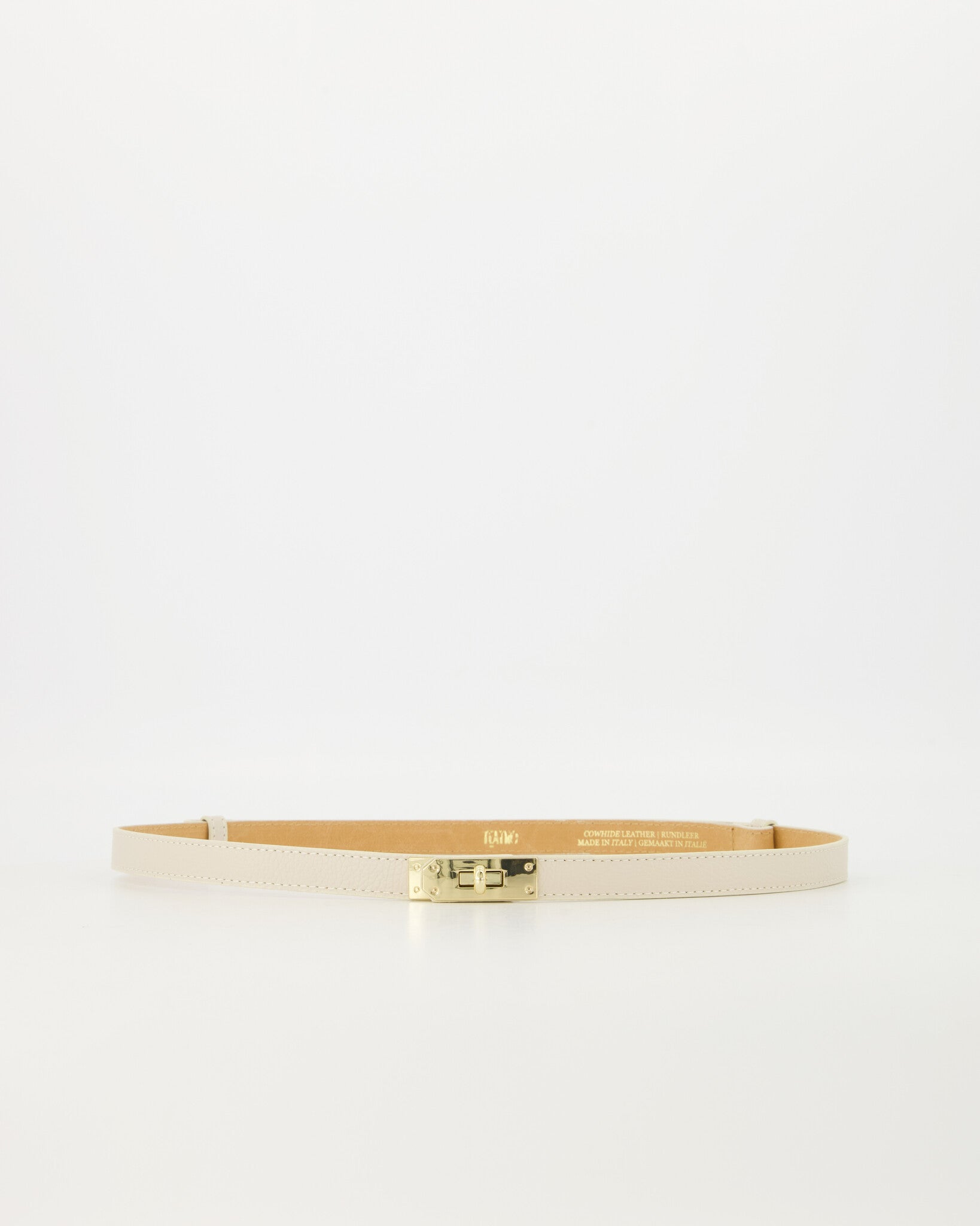 Tout Slim Belt – Crème White