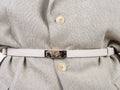 Tout Slim Belt – Crème White