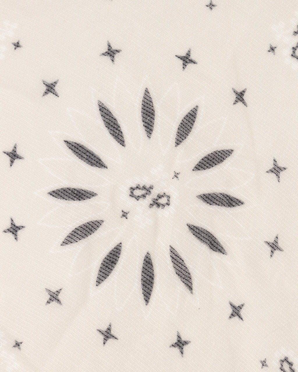 Square Scarf – Crème White