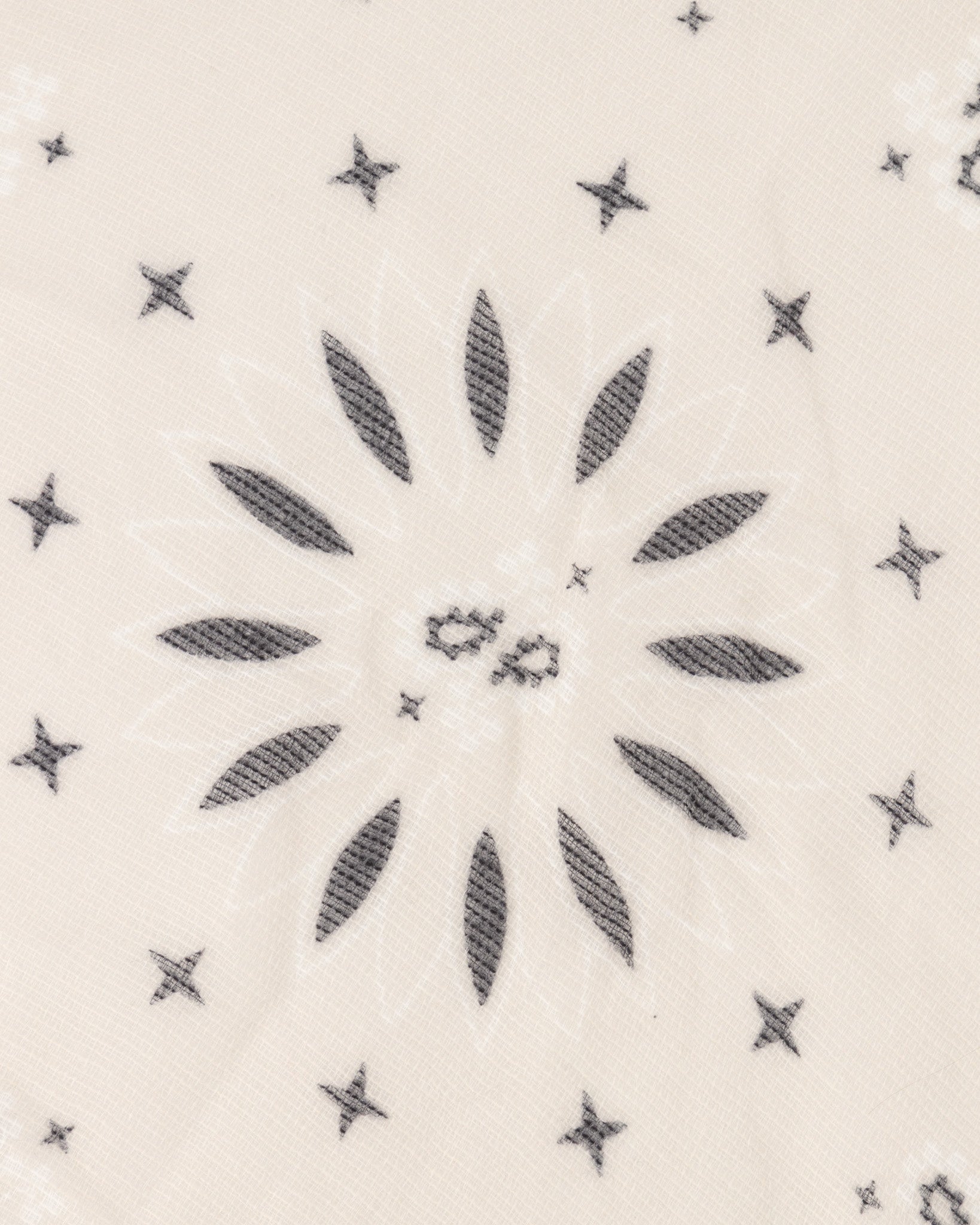 Square Scarf – Crème White