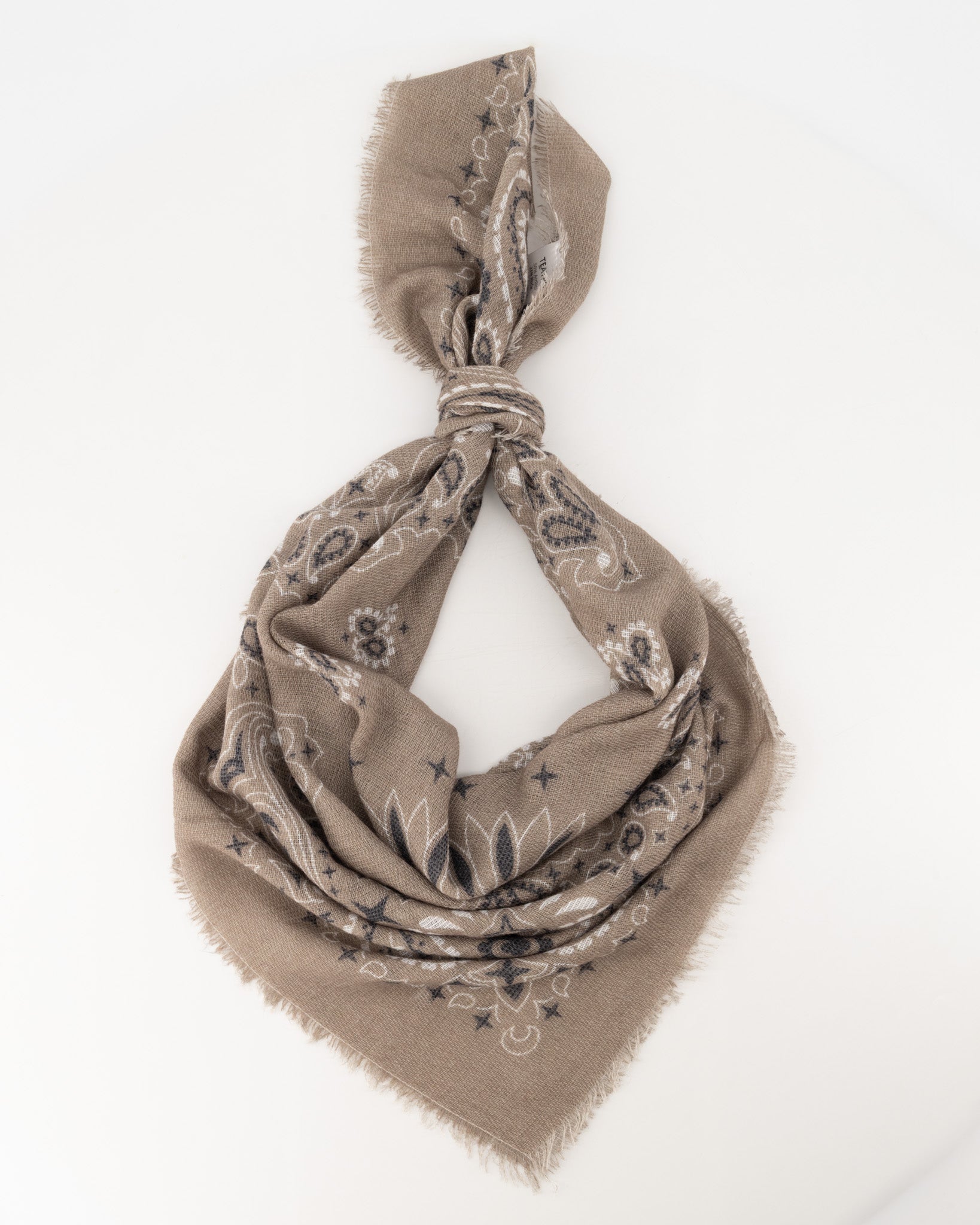 Square Scarf – Beige